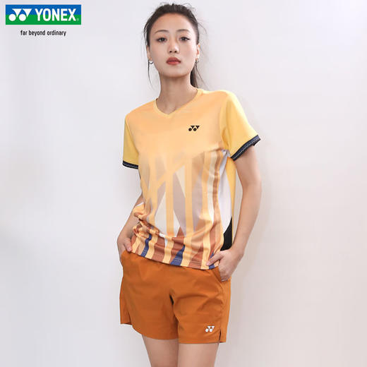 尤尼克斯25女式运动T恤2103925BCR_011 商品图3