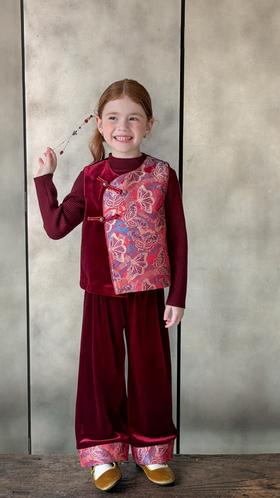 绛蝶三件套（不加绒）