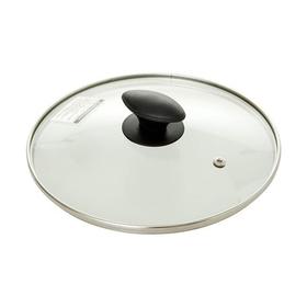 锅盖家用耐高温透明可视炒锅不锈钢玻璃盖