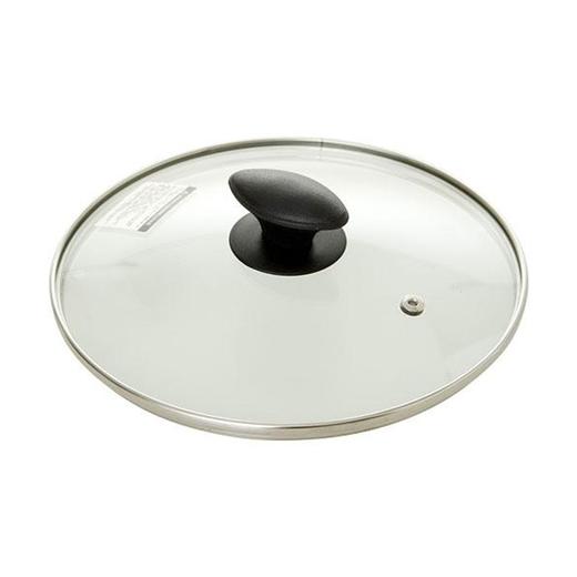 锅盖家用耐高温透明可视炒锅不锈钢玻璃盖 商品图0