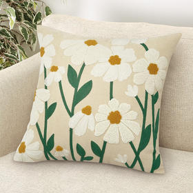 沙发抱枕套正方形靠垫套 黛西 枕芯另售