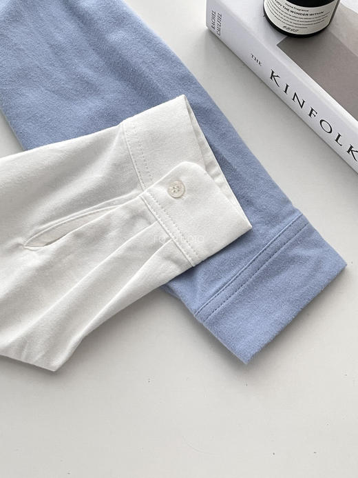 【多妈团购 高智风加厚磨毛衬衫】又软又暖，又贴肤，根本不想脱~100%纯棉+双面磨毛，贴身穿巨舒服，宽松H型直身版型太显瘦！简约又低调-连横 商品图12