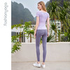 F12305凡圣瑜伽简约雅致舒适三分袖 商品缩略图8