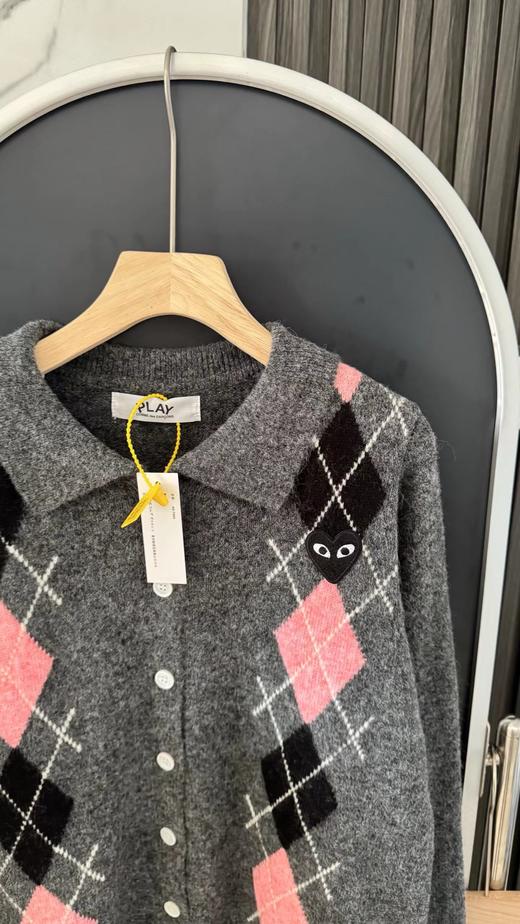F011341学院风菱格单排扣设计针织开衫+针织半裙套装女款 商品图13
