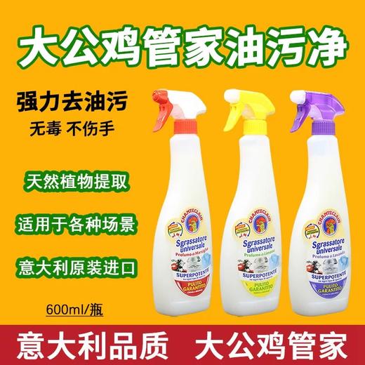 【门店直发】大公鸡管家多功能油污净600ml/瓶 商品图2