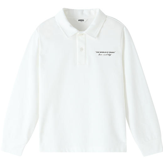 【实体店同款】男童翻领长袖针织衫春季新款安奈儿童装AB611020 商品图5