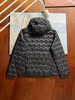 F011358纯色拉链连帽羽绒服冬季轻薄款羽绒服 商品缩略图6
