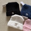 F011318KARINA同款纯色百搭保暖针织猫耳帽毛线帽冬季 商品缩略图4