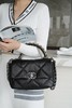 CHANEL香奈儿 19Bag 系列翻盖双链条 羊皮 单肩斜挎包 （大中小号）（LZ*MM） 商品缩略图12