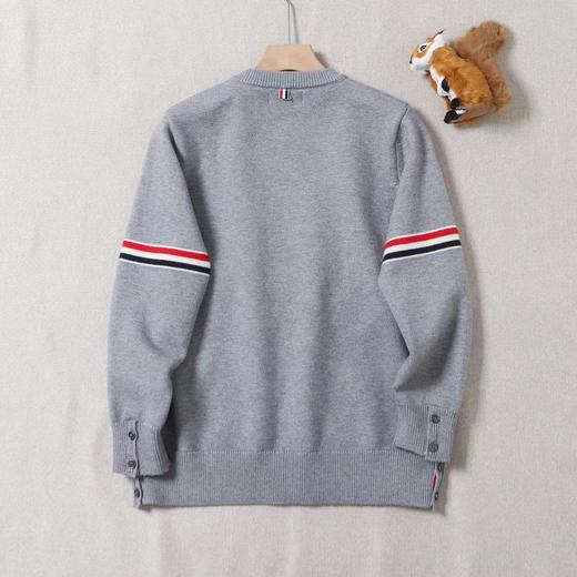 F011301秋冬单品极简基础款男士通勤圆领针织衫毛衣 商品图10