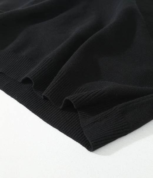 F011306新款暗黑破坏字母标语1996重磅羊毛混纺针织毛衣男女同款 商品图13