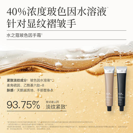 水之蔻烟酰胺焕采清润护手霜40g（白桃香槟） 商品图2