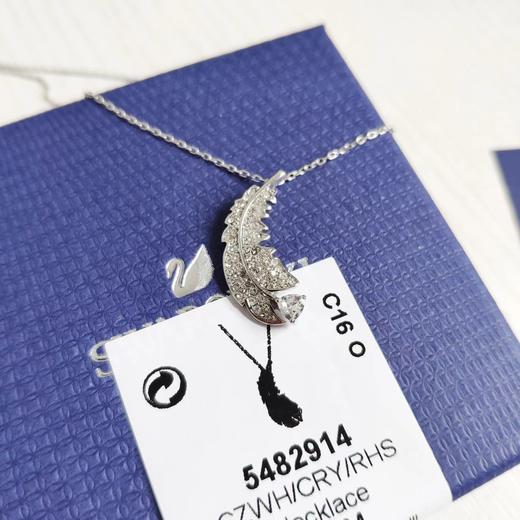 F011380情人节礼物仙气十足羽毛项链+耳钉套装 商品图6