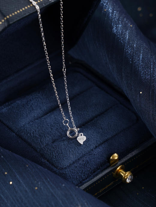 子佩集【素简时光】银S925珍珠惜王妃套链【HJYTL003】8mm珠一字2601 商品图3