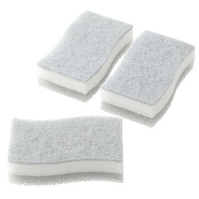 软海绵厨房清洁用海绵百洁布 灰色