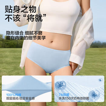 巴迪高（BADIGAO）一次性内裤女孕产妇纯棉无菌旅行月子大码日抛2XL30条安全灭菌 商品图4