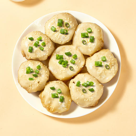 张力生 手工鲜肉大生煎 348g*4 商品图0