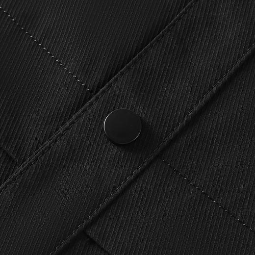 gxgjeans 男装2025秋款纯色百搭商务休闲夹克外套按扣翻领时尚潮流男上衣K&C 商品图3