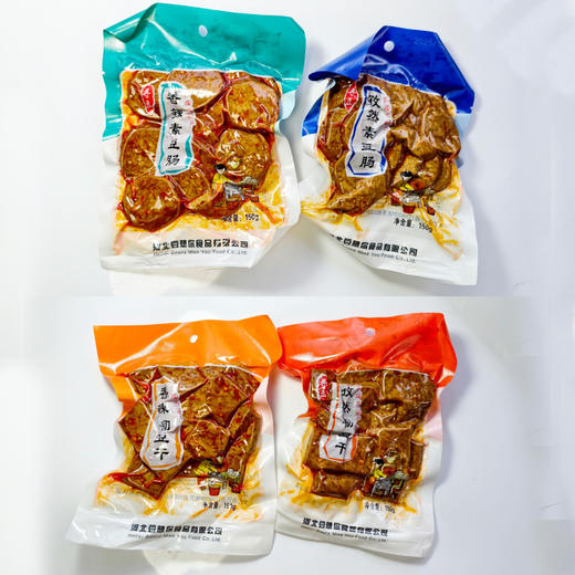 香辣素豆肠/韧豆干 孜然素豆肠/韧豆干 150g/袋 商品图5