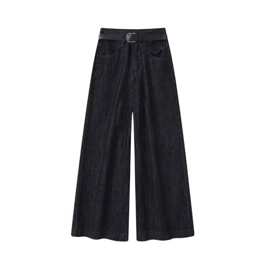 【门店同款】ENJOY冬季复古加绒牛仔直筒裤 169250081 商品图0