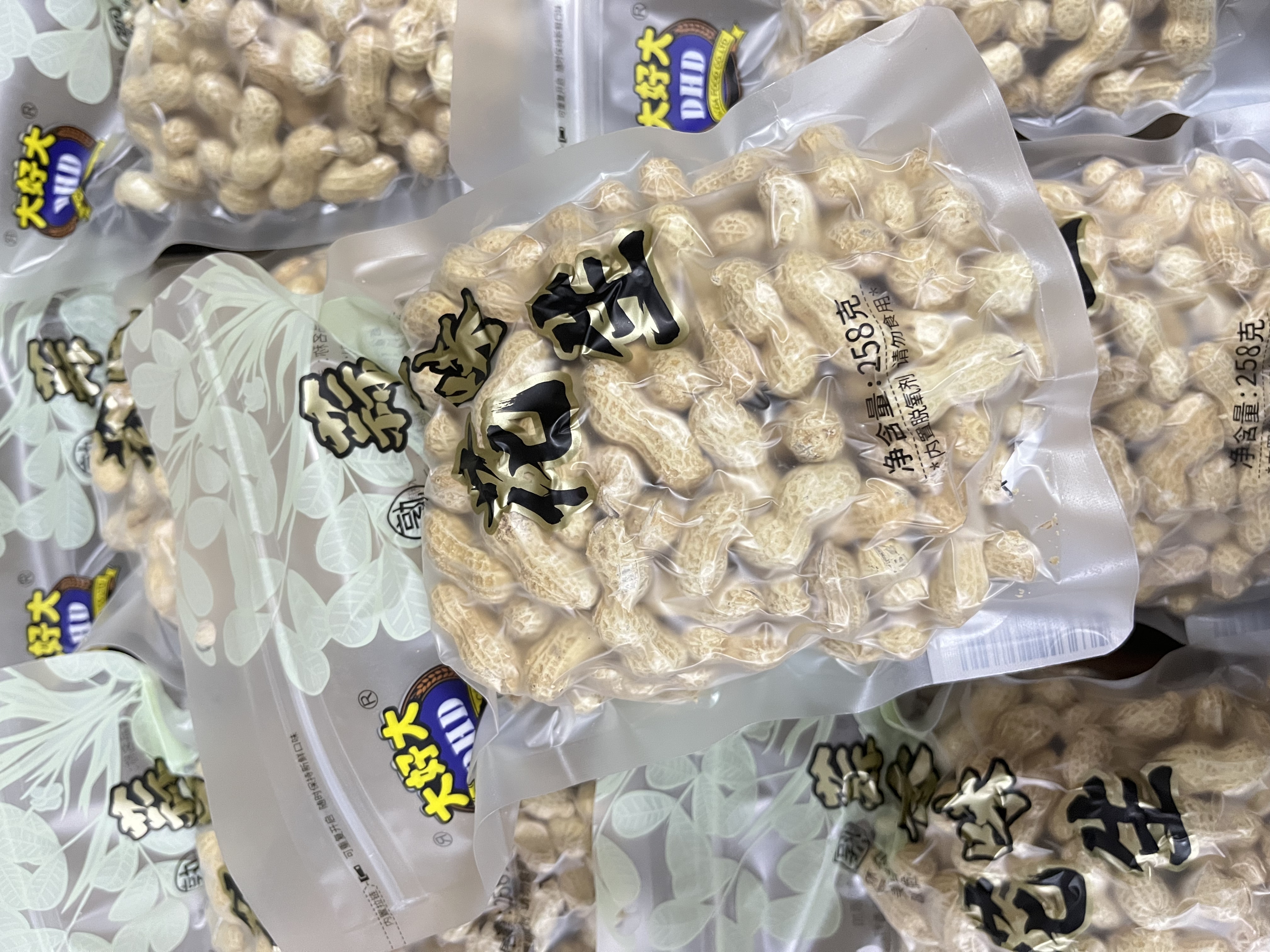 大好大 蒜蓉花生258g  6926858903635