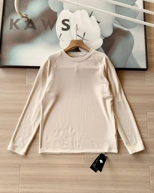 F011316冬季新品多色户外休闲速干运动德绒微拉绒圆领男女同款长袖T恤 商品图7