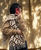 芬迪女士羊绒围巾011303 商品缩略图2