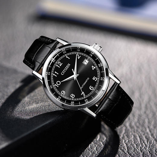 西铁城/CITIZEN机械机芯日历防水商务时尚男表NJ0210-05E 商品图5