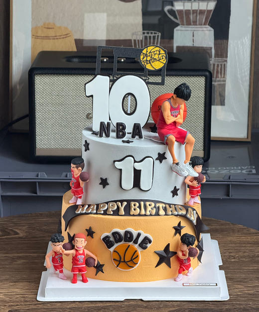 篮球蛋糕G款 双层 商品图0