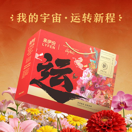 【来伊份 福运零食礼盒】  红金艺术礼盒+马年专属设计 坚果肉脯果干全cover 从脆到糯从咸到甜 商品图4