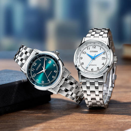 西铁城/CITIZEN机械机芯日历防水商务时尚男表NJ0210-56A 商品图7