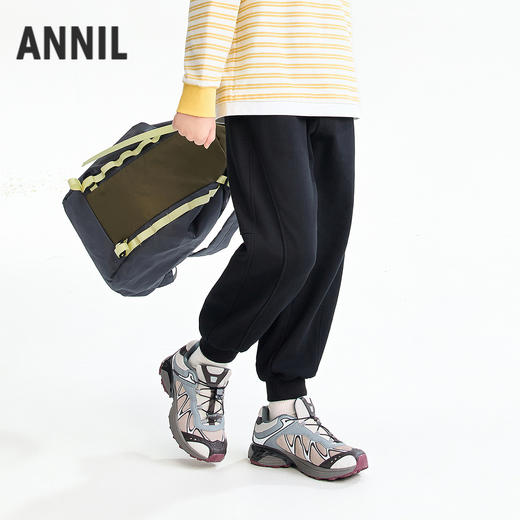 【实体店同款】男女童全腰针织单裤春季新款安奈儿童装AM616036 商品图0