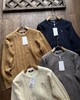 F011337男士圆领肌理感绞花毛衣保暖针织衫上衣 商品缩略图2