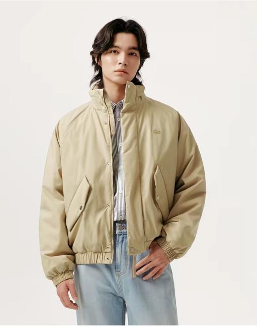 【6.9折】LACOSTE法国鳄鱼男装25冬款时尚保暖棉服夹克外套|BH5142-98吊牌价2890惊爆价1990 商品图1