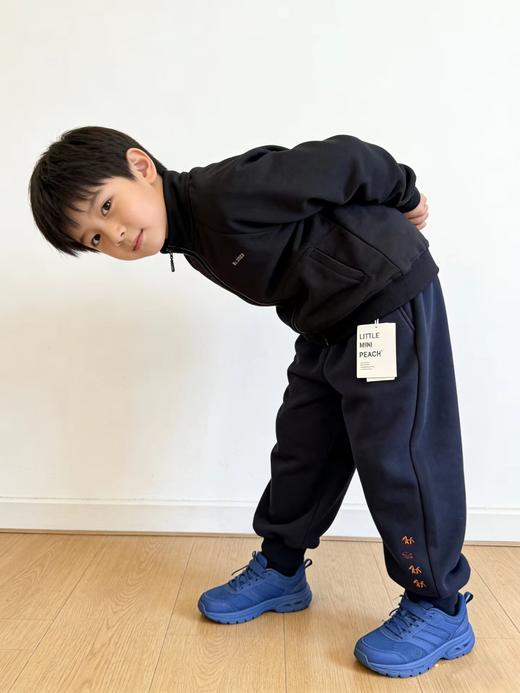 F011371儿童马年元素刺绣图案服装羊毛衫+灯笼裤套装 商品图8