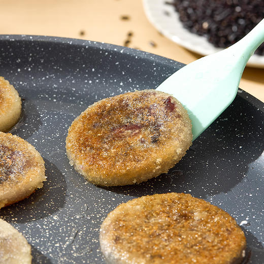 【中华老字号】张力生 糯叽叽椰香黑米糍粑 150g*6 商品图4