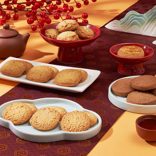 【新春年货】陶陶居欢聚福礼饼酥礼盒456g，广州特产零食礼盒伴手礼 商品图4