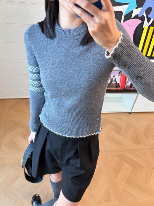 Thom Browne 最新款 狗狗 圆领针织衫(MM) 商品图8