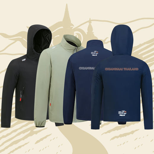 泰国清迈by UTMB®限定版保暖棉服男女户外跑步运动轻量保暖防寒外套（有赠品） 商品图3