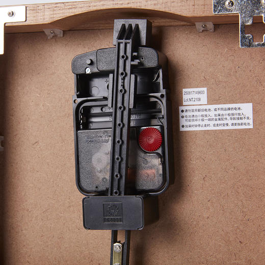 客厅桌面现代简约家用床头座钟实木摆钟 德拉姆 商品图5