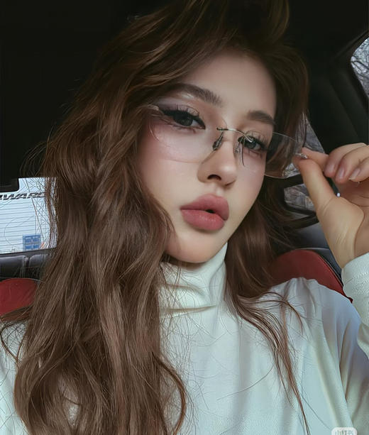 超轻纯钛无框镜架太阳镜墨镜 商品图6