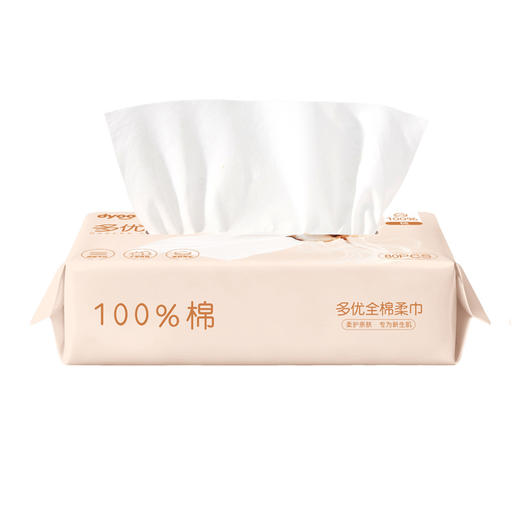 多优棉柔巾80抽（新旧随机发货） 商品图4