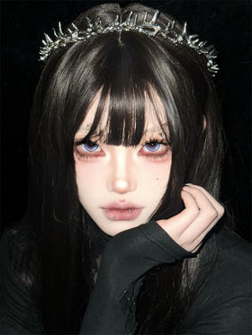 Supercolor 神秘天蝎 半年抛直径14.5mm混血美瞳 紫色