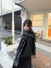 F011322冬季气质单品精典满印老花字母披肩流苏围巾 商品缩略图2
