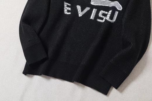 F011302男款海鸥和商标嵌花针织套头宽松毛衣 商品图13