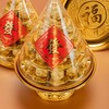 【满满“金”喜呈现❗️金字塔巧克力】香醇浓郁，乐享美味，香醇可口，满足您的味蕾！招财进宝节日贡品发财金沙球夹心巧克力拜财神礼中秋节礼物L-d 商品缩略图3