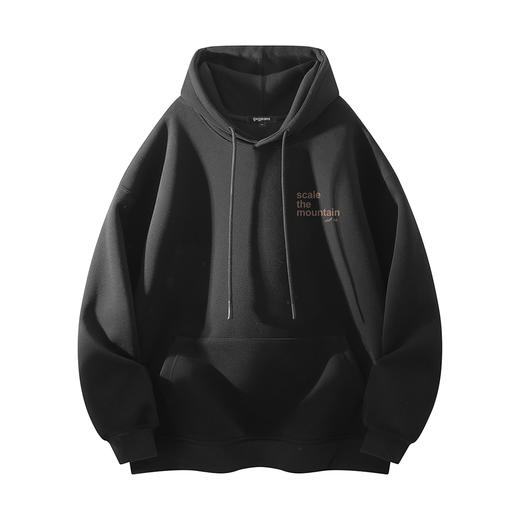 gxgjeans 男装情侣款连帽卫衣25秋款简约时尚百搭青少年校园套头卫衣打底衫男K&C 商品图5