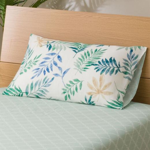 宿舍家用床上用品纯棉枕套被套床笠 叶子 商品图4