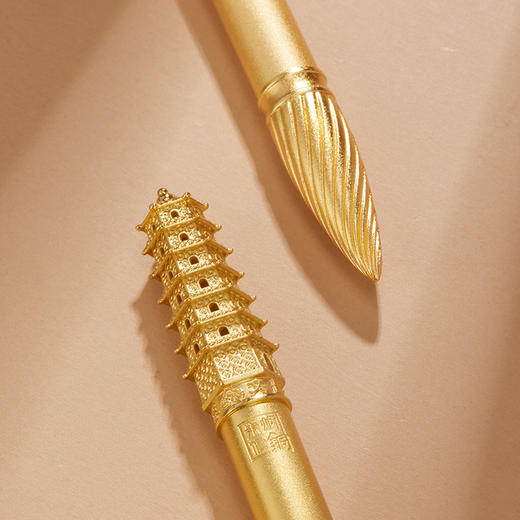 朱炳仁·铜 财高八斗收纳摆件/一举高中套装/一鸣惊人笔筒 商品图8