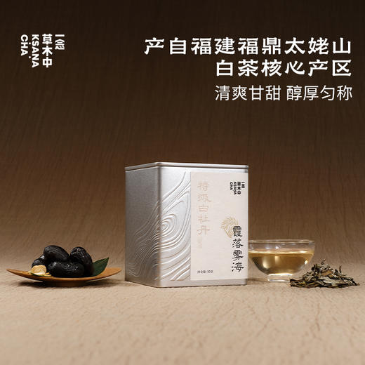 霞落雾海·2014白牡丹 | 私房清饮系列 | 50g原叶 | 白茶类 商品图0